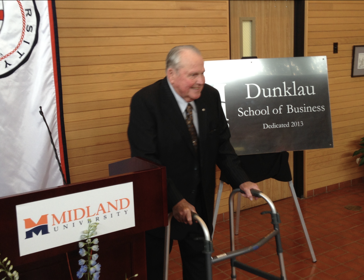 Dunklau at Midland event